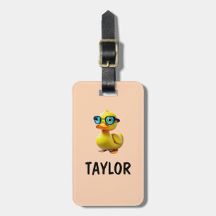 Rubber Duck Personalized Colourful Bag Backpack Luggage Tag