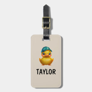 Rubber Duck Personalized Colourful Bag Backpack Luggage Tag