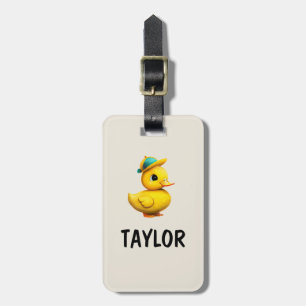 Rubber Duck Personalized Colourful Bag Backpack Luggage Tag