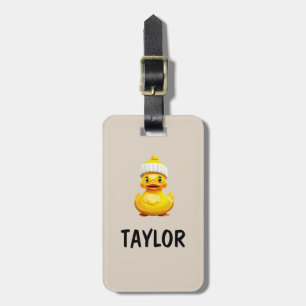 Rubber Duck Personalized Colourful Bag Backpack Luggage Tag