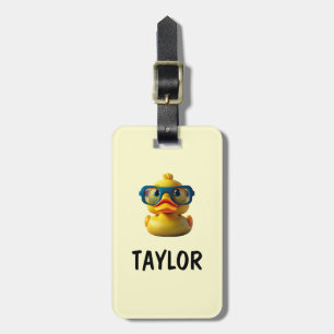 Rubber Duck Personalized Colourful Bag Backpack Luggage Tag