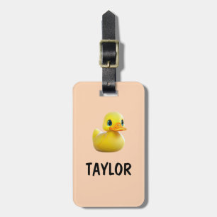 Rubber Duck Personalized Colourful Bag Backpack Luggage Tag