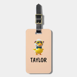 Rubber Duck Personalized Colourful Bag Backpack Luggage Tag