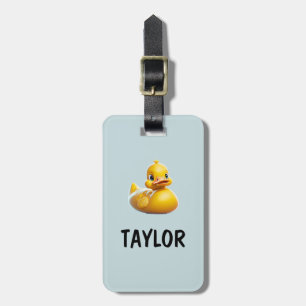 Rubber Duck Personalized Colourful Bag Backpack Luggage Tag