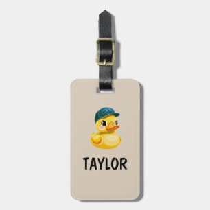 Rubber Duck Personalized Colourful Bag Backpack Luggage Tag