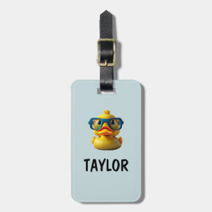 Rubber Duck Personalized Colourful Bag Backpack Luggage Tag