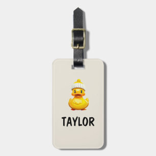 Rubber Duck Personalized Colourful Bag Backpack Luggage Tag