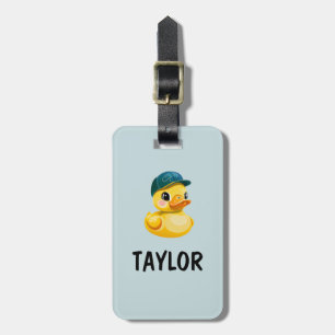 Rubber Duck Personalized Colourful Bag Backpack Luggage Tag