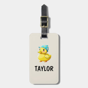 Rubber Duck Personalized Colourful Bag Backpack Luggage Tag