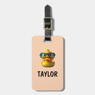 Rubber Duck Personalized Colourful Bag Backpack Luggage Tag