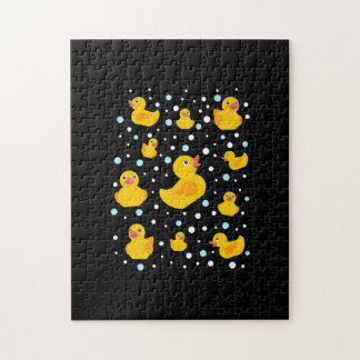 Rubber Duck Print Jigsaw Puzzle