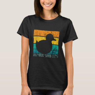 Rubber Duck Rubber Duckling Retro Vintage Water Pl T-Shirt