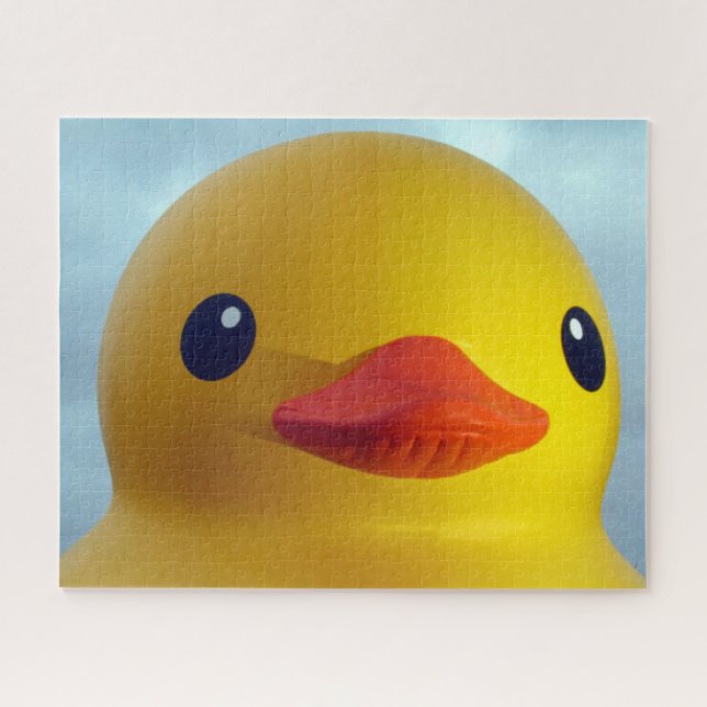rubber duck smile jigsaw puzzle (Horizontal)