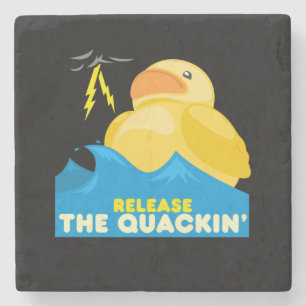 Rubber Duck Stone Coaster