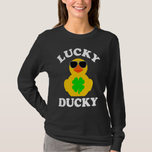 Rubber Duck Sunglasses Four Leaf C Lucky Ducky  1 T-Shirt