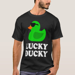 Rubber Duck Sunglasses Lucky Ducky Cool Animal Gra T-Shirt