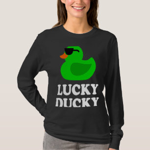 Rubber Duck Sunglasses Lucky Ducky Cool Animal Gra T-Shirt