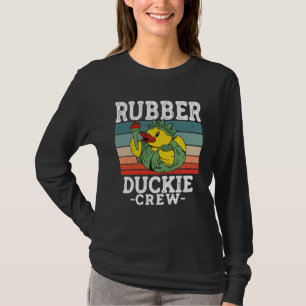 Rubber Duck Yellow Duckie Crew Bath Ducks Duckling T-Shirt