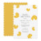 Rubber Duck Yellow Rub A Dub Dub Baby Shower Invit