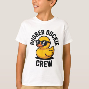 Rubber Duckie Crew Cruise Squad Summer Vacation Cr T-Shirt