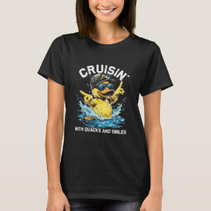 Rubber Duckie Crew Enjoying Cruise Ship Vacation V T-Shirt