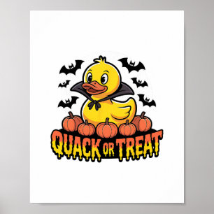 Rubber Duckie Crew Halloween Cruise Ship Vacation  Poster