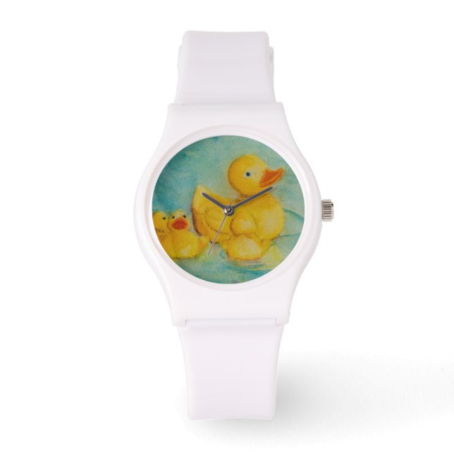 Rubber Duckie eWatch Watch (Front)