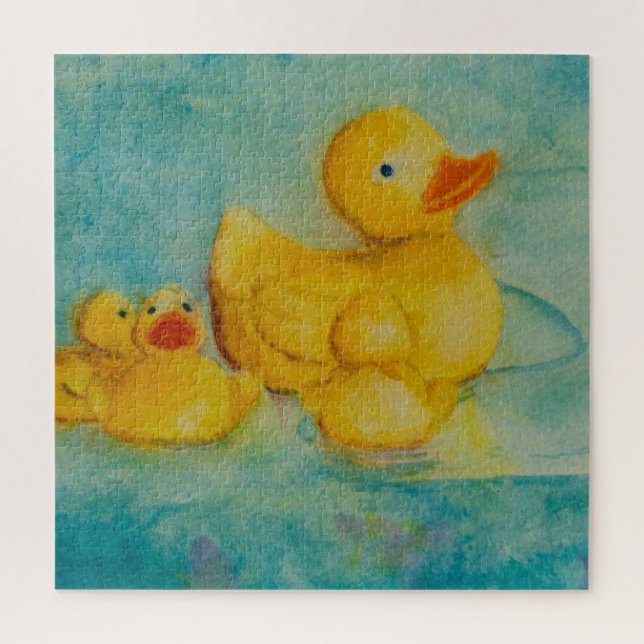 Rubber Duckie Jigsaw Puzzle (Vertical)