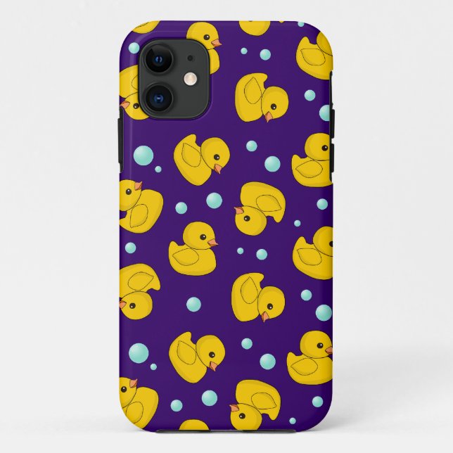 Rubber Duckie Pattern Case-Mate iPhone Case (Back)