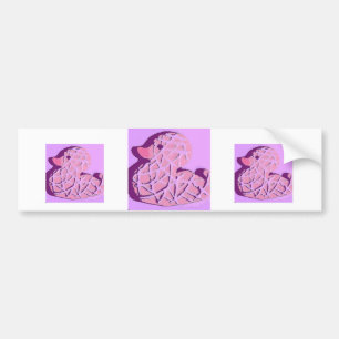 Rubber Duckie Pop Art Bumper Sticker