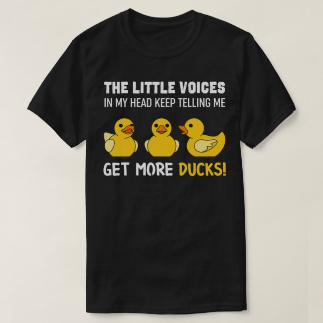 Rubber Duckie Rubber Duck T-Shirt (Design Front)