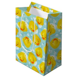 Rubber Ducks Bath Pattern