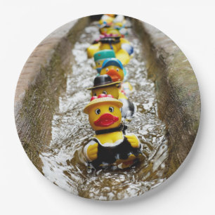 Rubber Ducks Disposable Paper Plates