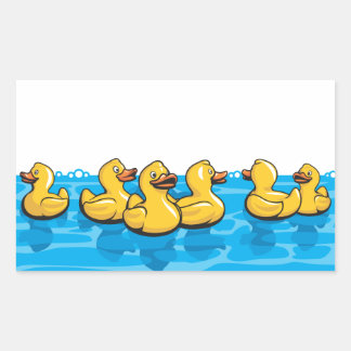 Rubber Ducks in the bath Sticker