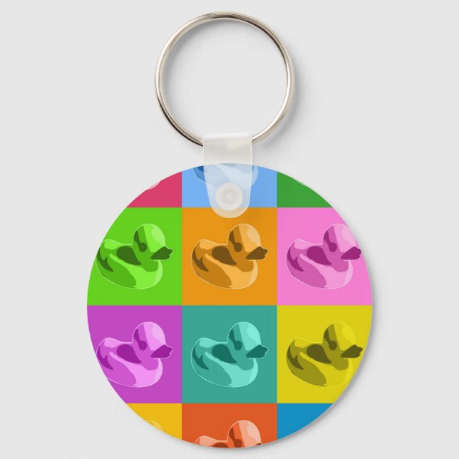 Rubber Ducks Keychain (Front)
