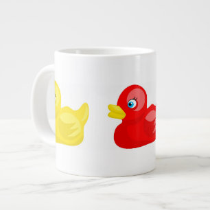 Rubber Ducks Large Coffee Mug