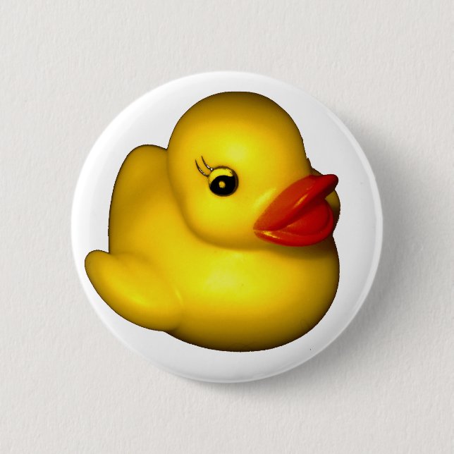 Rubber Ducky 2 Inch Round Button (Front)