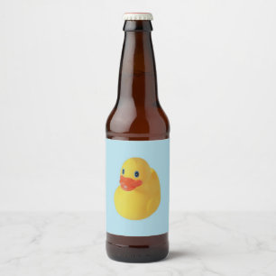 Rubber Ducky Beer Bottle Label