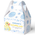 Rubber Ducky Birthday Favour Box