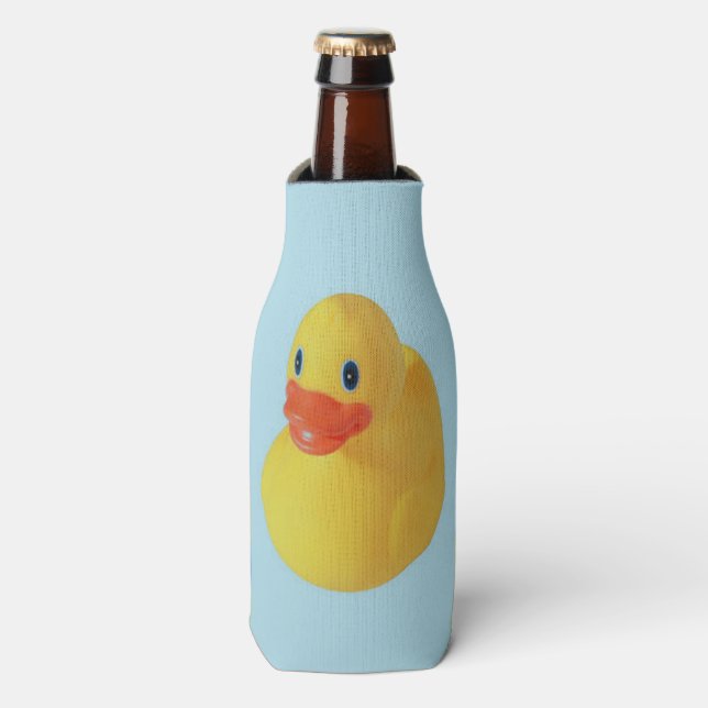 Rubber Ducky Bottle Cooler (Bottle Front)