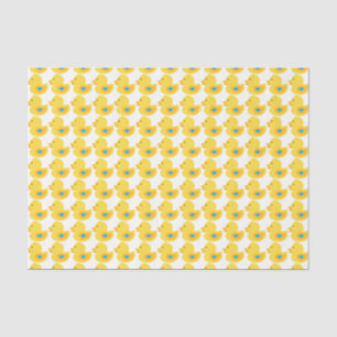 Rubber Ducky Boy Baby Shower Tissue Paper