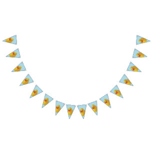 Rubber Ducky Bunting Flags
