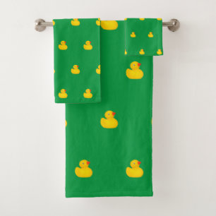 Rubber Ducky Duck Ducks Sets - Bathroom Towel Set