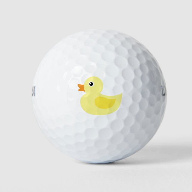 Rubber Ducky Golf Balls (Front)