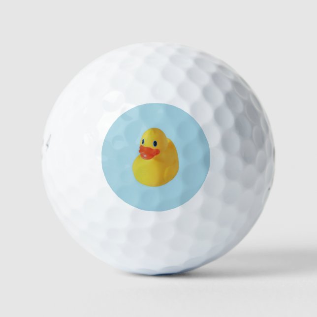 Rubber Ducky Golf Balls (Front)
