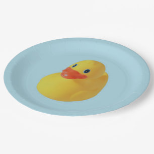 Rubber Ducky Paper Plate