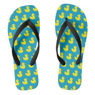 Rubber Ducky Pattern Flip Flops