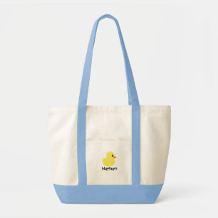 "Rubber Ducky" Personalized Tote Bag