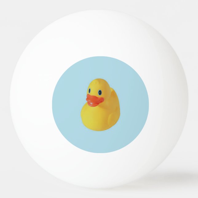 Rubber Ducky Ping Pong Ball (Back)