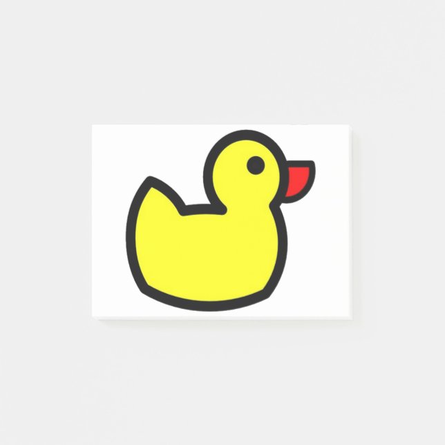 Rubber Ducky Post-it Notes (Front)
